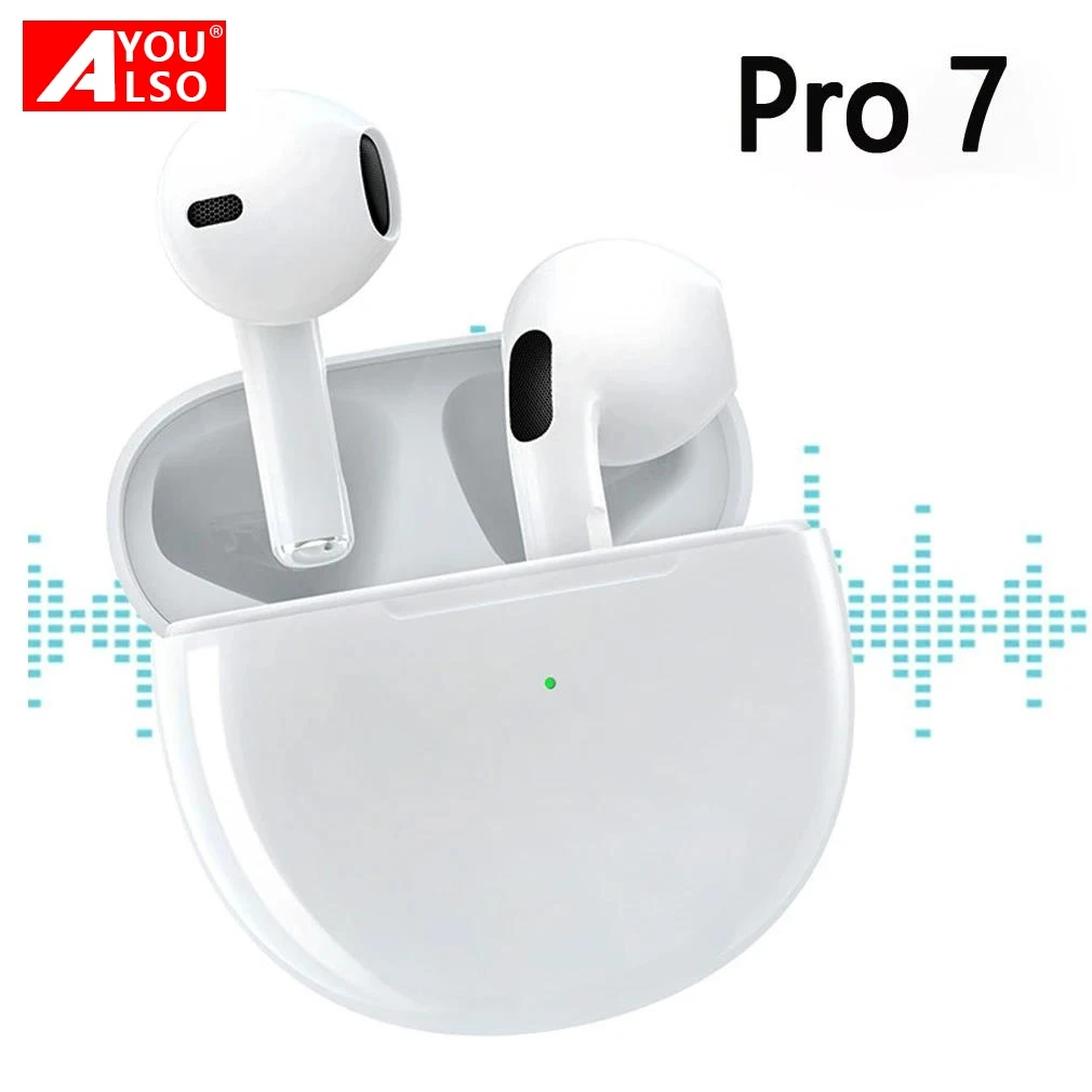 

Air buds Pro7 freepods Wireless Earphones TWS Bluetooth Headphones Waterproof Sports Earbuds Gaming Headsets for All Phone
