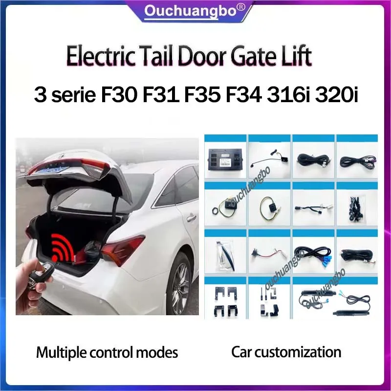 Ouchuangbo Car Electric Tail Door Gate Lift For  3 serie F30 F31 2013-19 Tailgate Smart Control Safe Convenient Door Switch Flap
