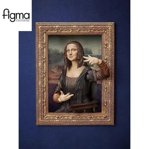 Original Genuine Max Factory FREEing Figma SP 155 Mona Lisa Game Character Model Animation Character 14cm Action Figures Toy