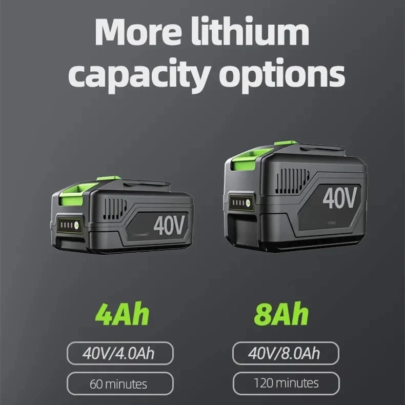 Free Less Constraint BRUSHLESS Rechargeable Battery Power Chain Saw 40v Cordless Electric Chainsaw 16 14 Inch
