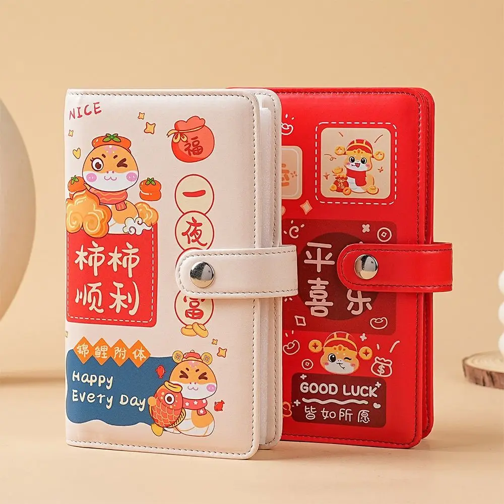 

Get Rich Overnight 100 Envelopes Money Saving Challenge PU Large Capacity Money Collection Book Portable Save Money