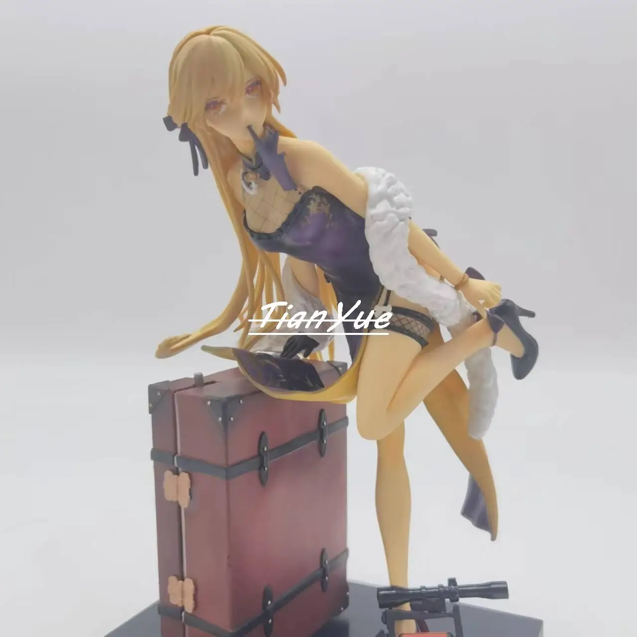 Anime Girls Frontline Beautiful girl OTS-14 PVC Girls Action Figure Model Toys 24cm