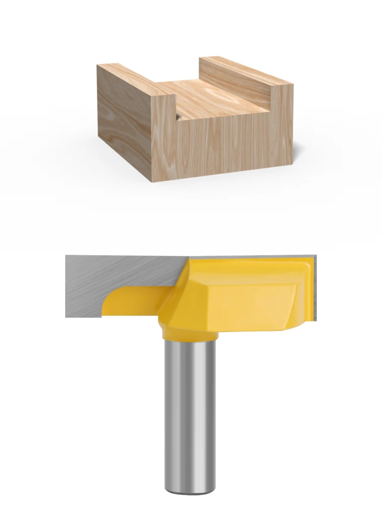 XHYkern 8mm 1/2 Shank T Slot Router Bit Carbide Milling Cutter For T Groove Cutting Wall Hanging Slot MDF Plywood Solid Wood