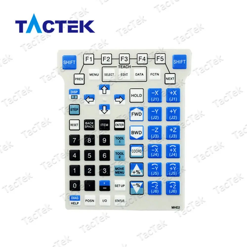 

Membrane Keysheet Keypad Keyboard Button for Fanuc i Pendant MHE2 Teach Pendant