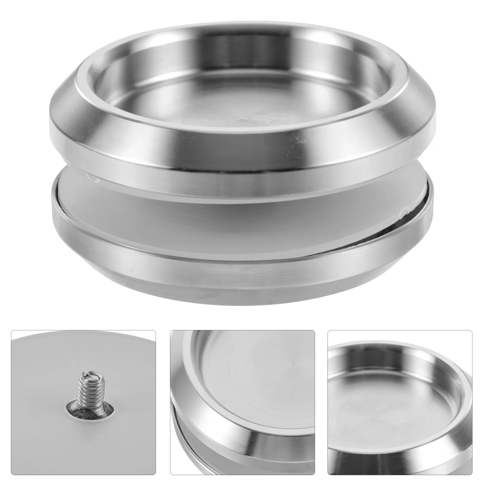 2Pcs Shower Door Handles Stainless Steel Circular Pull Knobs Sliding Glass Door Hardware Replacement Round Handle Pull