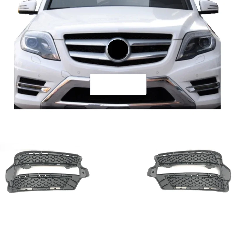 

Front Bumper Side Outer Grille Cover Fit for Mercedes X204 GLK250 GLK350 14-15