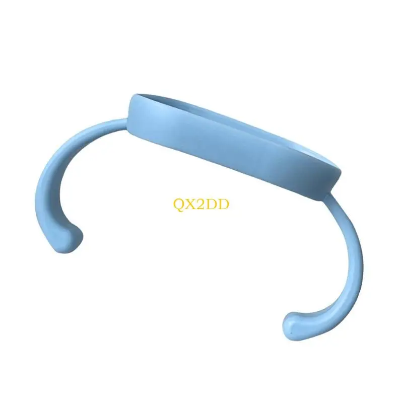 QX2D Toddler Feeding Training Handle Infant Baby Bottle Hand Grip Holder Secure Hand Shank for Milk Bottles