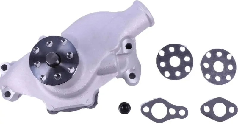 1PC Aluminum Short High Volume Water Pump Satin K71004  For 1955-1985305 327 350 Engine  Accessories Part Replacement