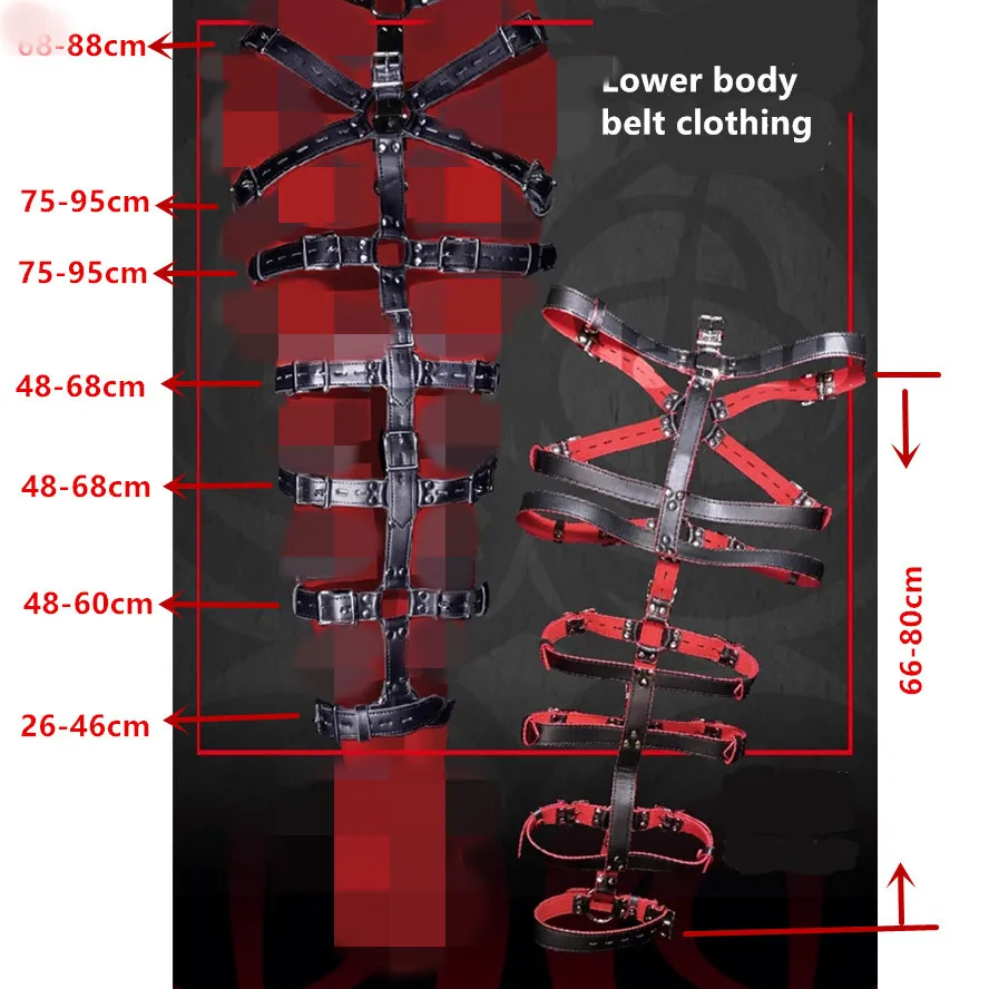 BDSM K9 Bondage clothing Dog Hood lower Body Binding band Puppy Play Sex toys Role-Playing Male Female Adult Games - Image 6