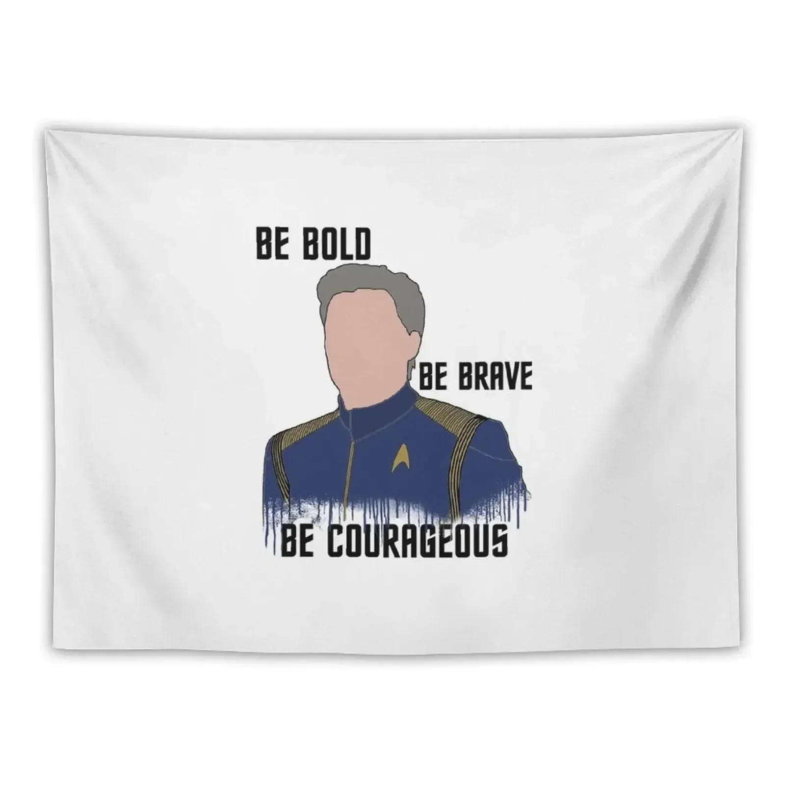 Be Bold. Be Brave. Be Courageous. Tapestry Bed Room Decoration Home Decor Aesthetic Wall Hanging Decor Carpet Wall Tapestry