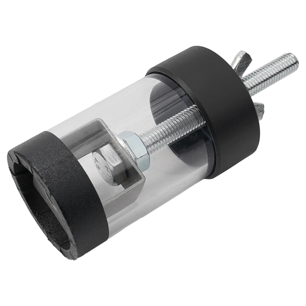 

Съемник втулки ручки гитарного инструмента, съемник втулки ручки гитары, сменный съемник, принадлежности для мастеров, инструмент с деталями, 2 конца, 306 г, черный