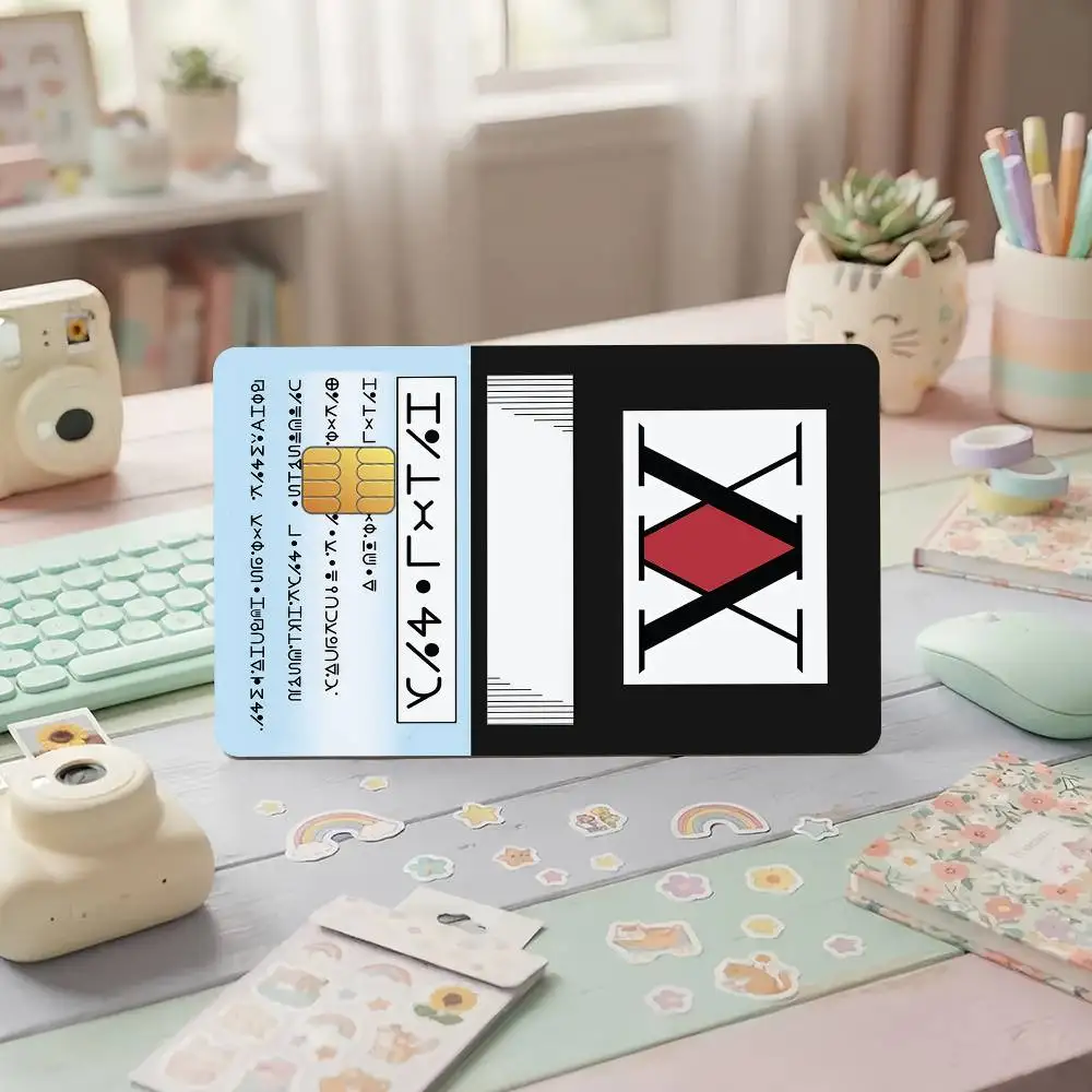 Hunter License Fashion Credit Card Skin Stickers For Bank Card Bus Metro Cards Waterproof Anti-Scratch Gift 4PCS