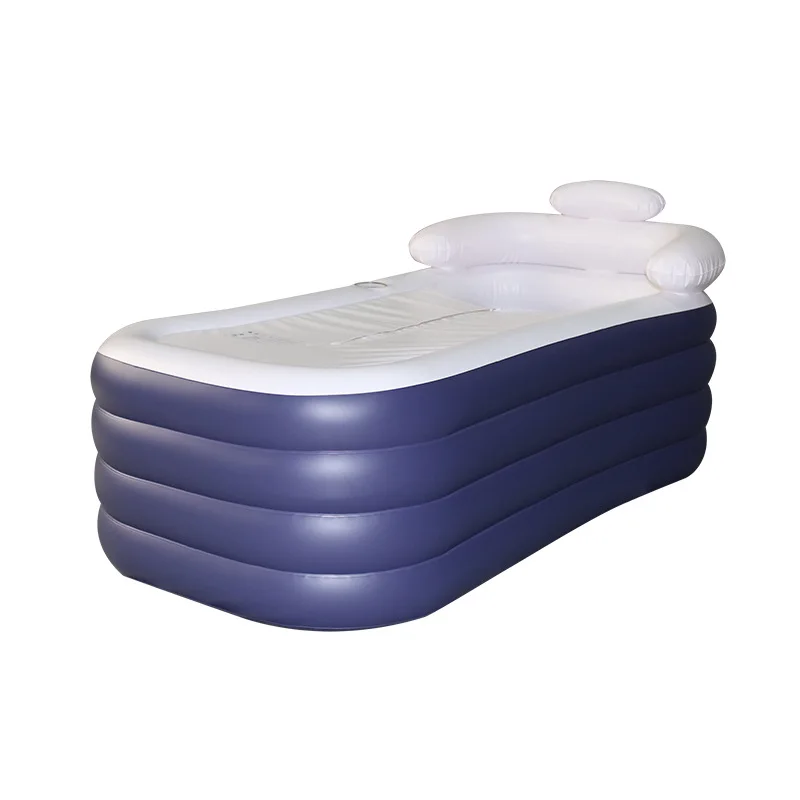 

Inflatable folding bathtub small apartment household bathtub thickened inflatable bathtub bath bucket cross-bord