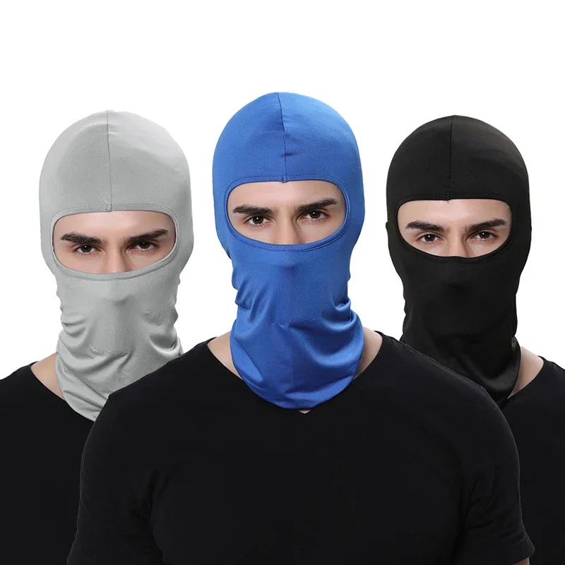 Motorcycle Face Mask Balaclava Cycling Bandana Hood Ski Neck Full Face Mask Windproof Dustproof Face Shield Men's Biker Mask