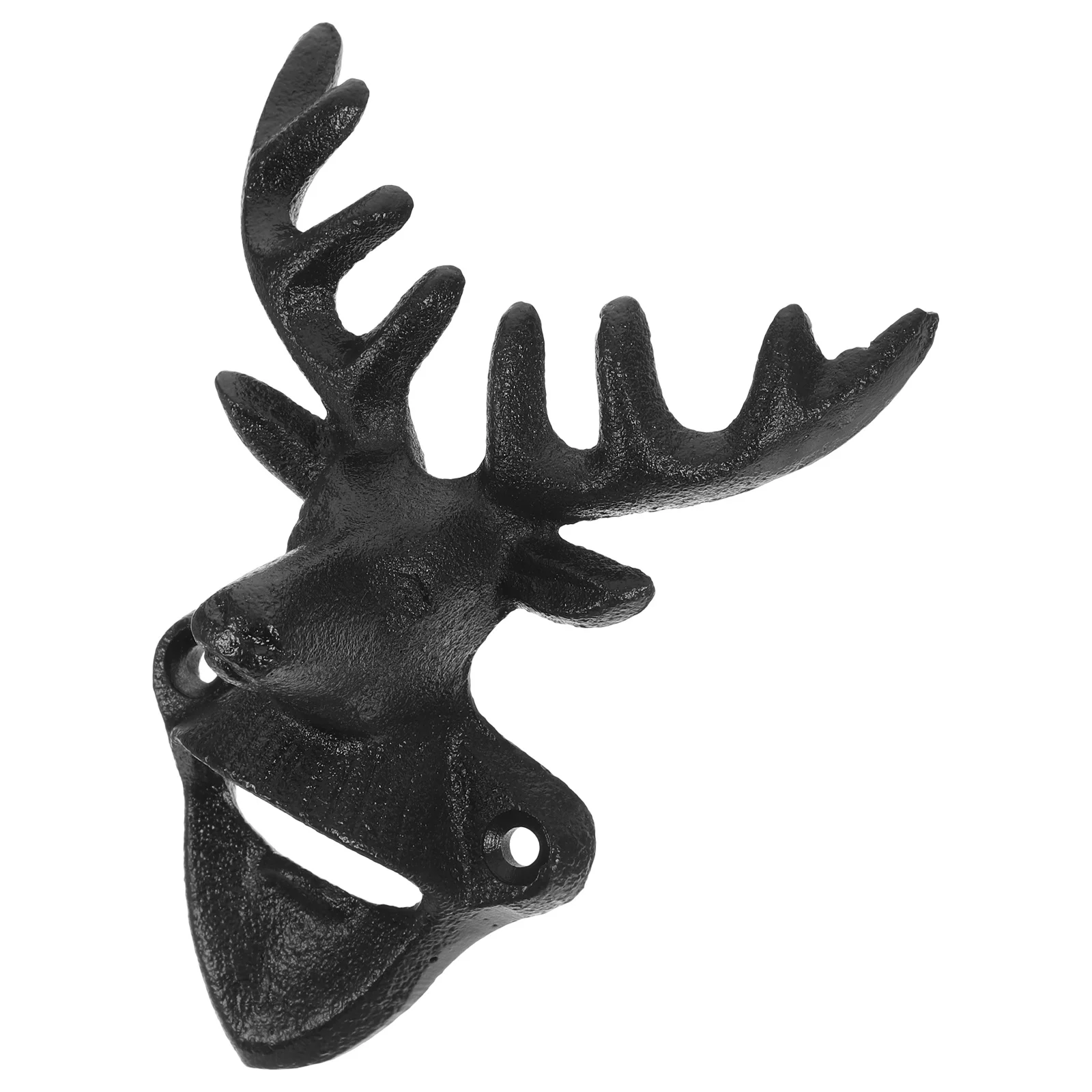 

Manual Wall Mount Beer Bottle Opener Animal Head Shape Wear Resistant Multi Function Lid Opener for Party Cocktail Graduation