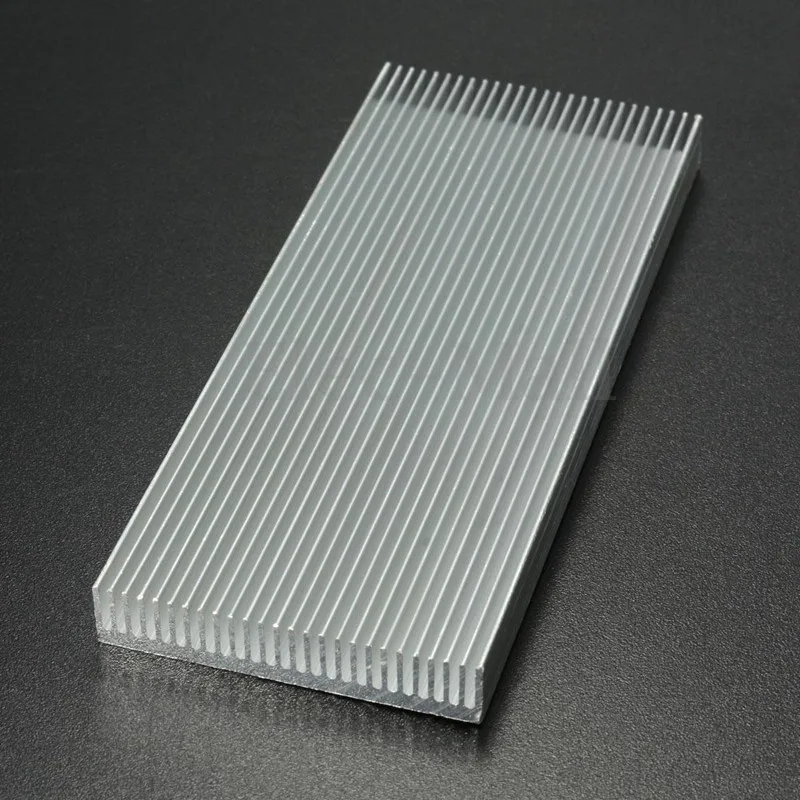 100x41x8mm Aluminum HeatSink radiator Heat Sink (Dense tooth )