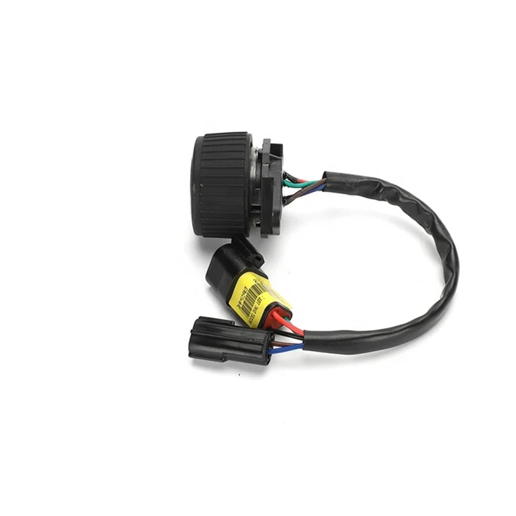 Excavator Accessories Suitable for Hyundai R130 R150 R215 R 225-9 Throttle Knob Switch Controller (Double Plug) 21Q4-20812 New