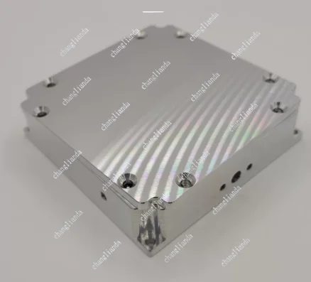 Metal box, aluminum shell, shielding box, SMA connector, through-hole capacitor power supply