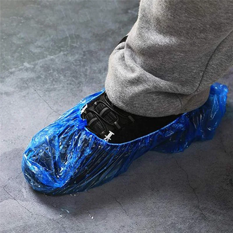 AS96-300Piece Sepatu Luar Gesper T Sekali Pakai Dispenser Tahan Air Penutup Sepatu Tahan Debu untuk Penutup Sepatu Otomatis