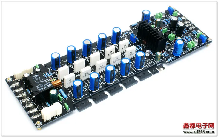 LME49830+2SK1530+2SJ201 FI-FI Pure Post Stage 400W Mono Amplifier Board