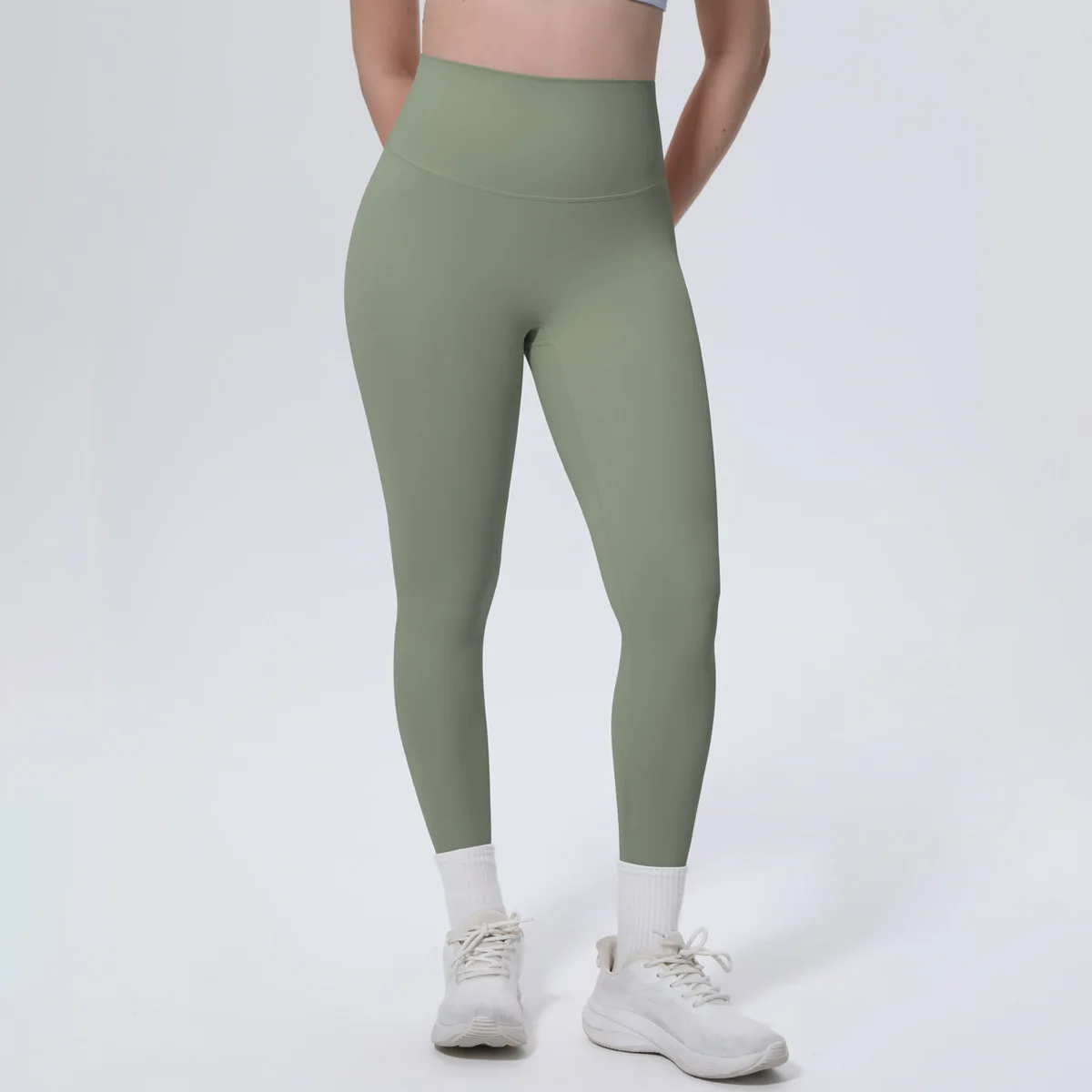 MIML 2026 New Ice Sensation Thin Breathable Double-Sided Silk Pure Color Yoga Pants Women's Sport Running Fitness Tight Pants - view 2