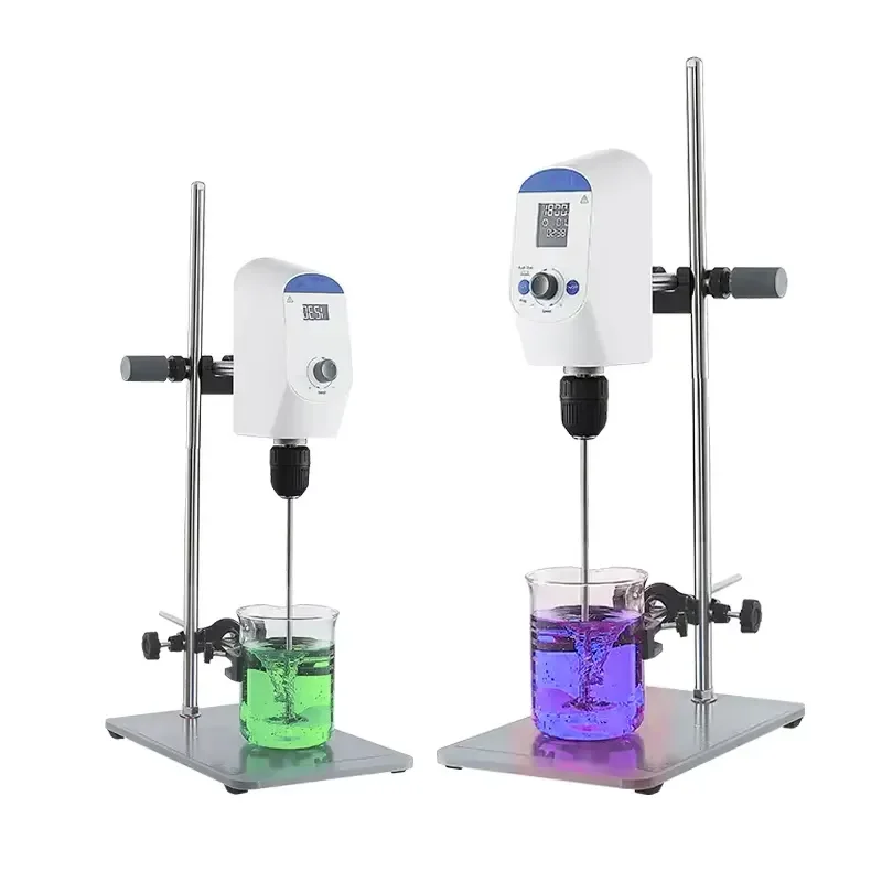 Max 20L Overhead Stirrer With Timing Function High Viscosity Stirrer Lab Equipment For And Food Material Processing