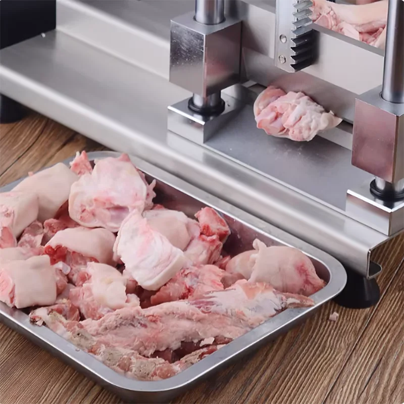 Manual Frozen Meat Bone Saw Cutting Chopping Cutter Machine Leg   Cutter Fish Ribs Bone Ribbonfish Guillotine Cut Machine