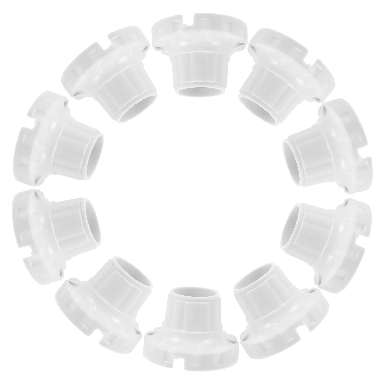 

10 шт., термостойкий цоколь для лампы, сменный держатель лампы для подвесного светильника, декоративные лампы «сделай сам», детали цоколя для светильника