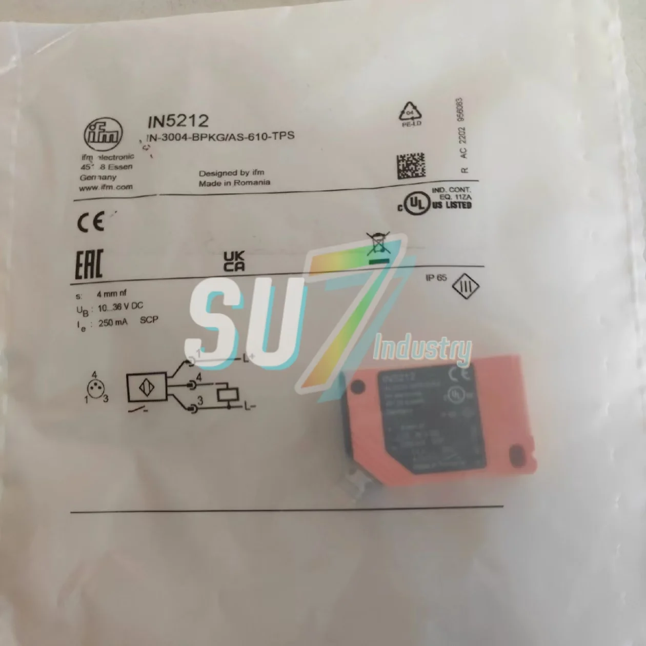近接スイッチセンサー 新品オリジナル IN5212 IN5327