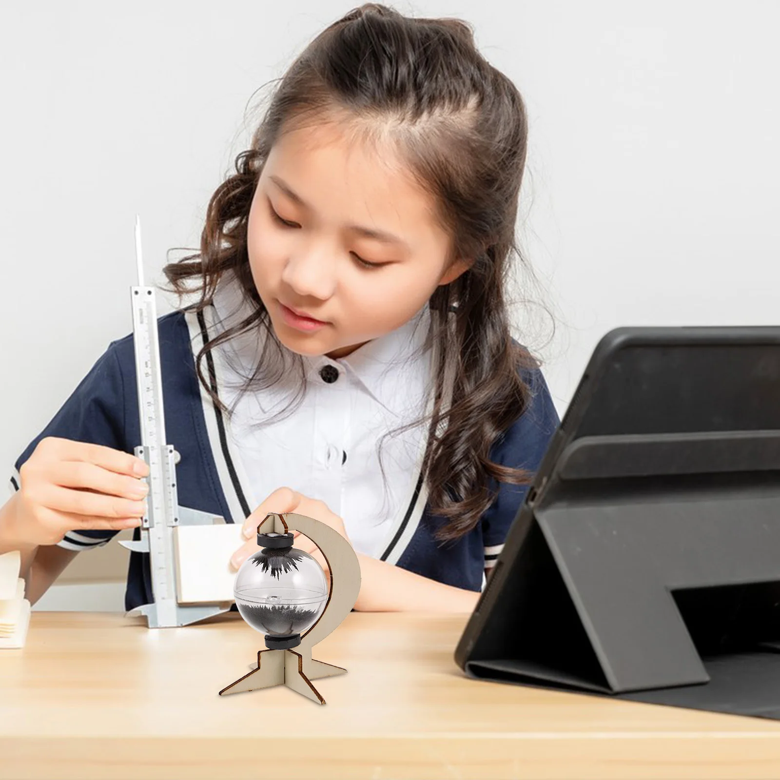 1 set 1 set magnetisch veld-experimentset voor kinderen Diy Magnetism Maker Materialen Wetenschap Leermiddel