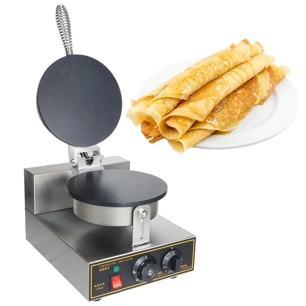 

Bestseller Commercial Single Head Electric Non-Stick Waffle Ice Cream Cones Filling Machine