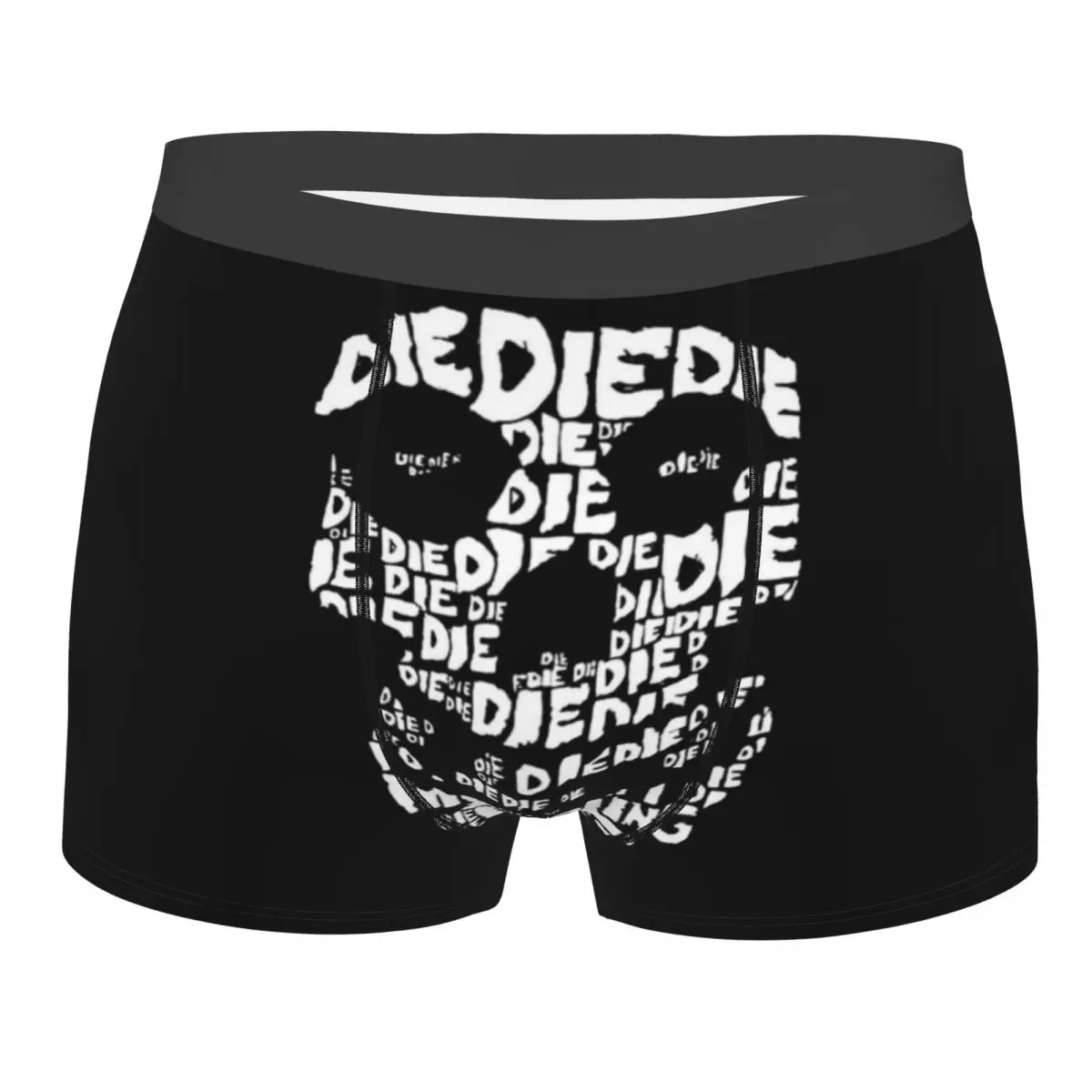 

Мужские боксеры Misfits Horror Punk Rock Band с 3D-принтом, эластичное нижнее белье, трусы-брифы