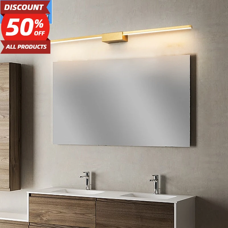 

New Bathroom Mirrior LED Light Modern Wall Lamp 19W-27W L70 90 110cm AC85V-265V Wall Mounted Vanity Light