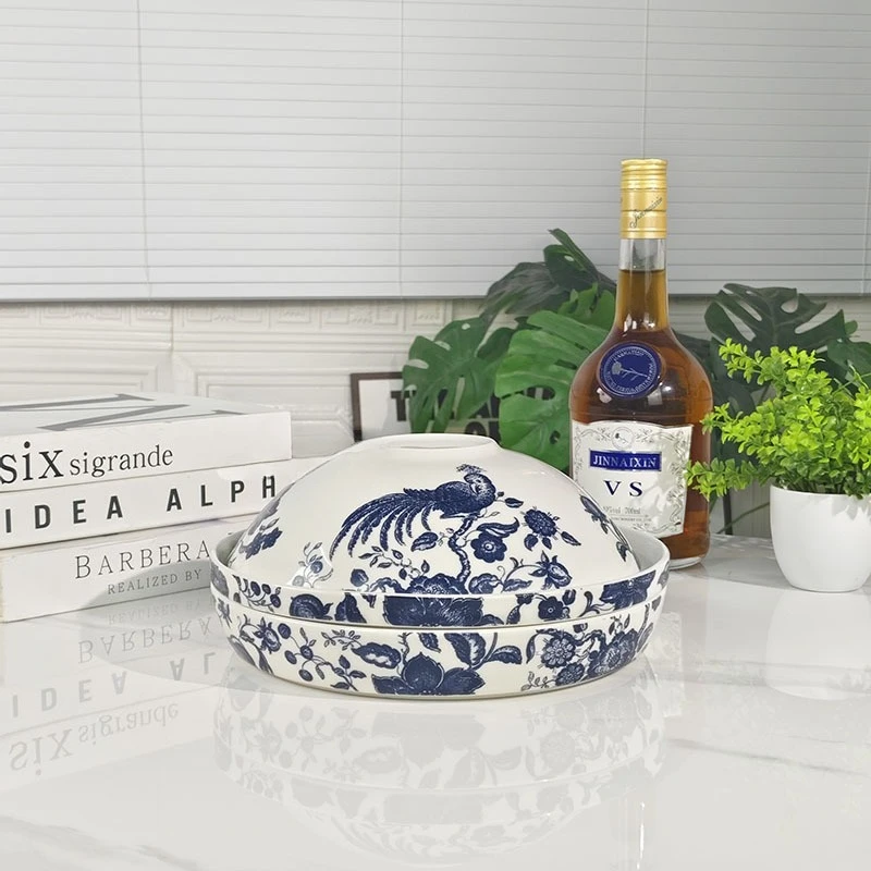Tableware Ball Creative High Appearance Level Tableware Set Home Ceramic Bowl And Plate Combination Seven-Piece Set