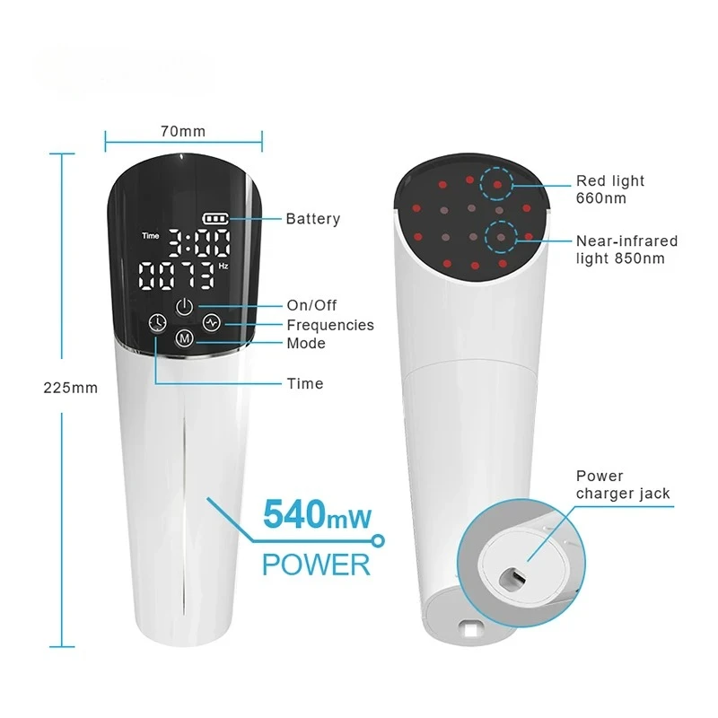 

OEM ODM Handy Red Light Therapy Device For Horse Dog Cat Injury Recovery Relief Built-in Lithium Battery Disinfection Equipment