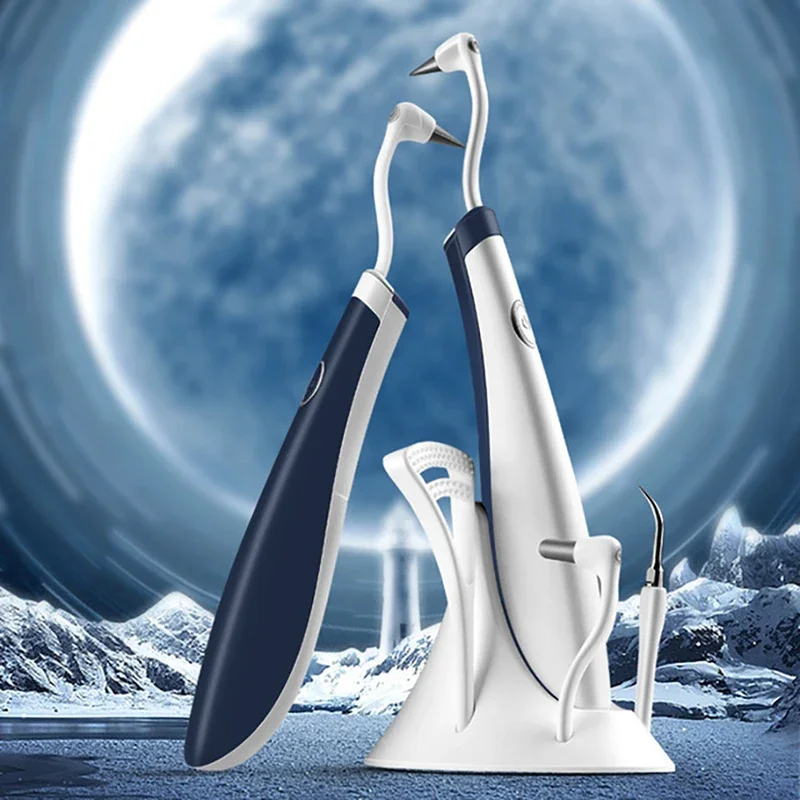 Água flosser irrigador oral dental sem fio para dentes com luz led e 3 / 5 dicas de jato, 4 modos, removedor de cálculo dental