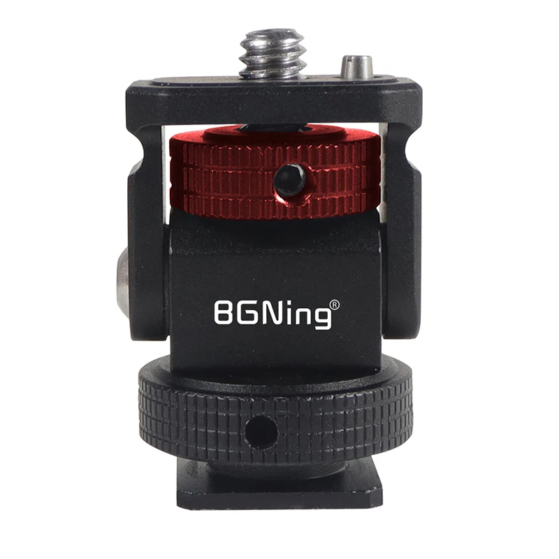 Monitor EVF Ständer Halter Kaltschuh Halterung für Kamera Feld Monitor Mikrofon Blitzschuh 180 Grad verstellbare Stabilisator Halterung – Detail 22