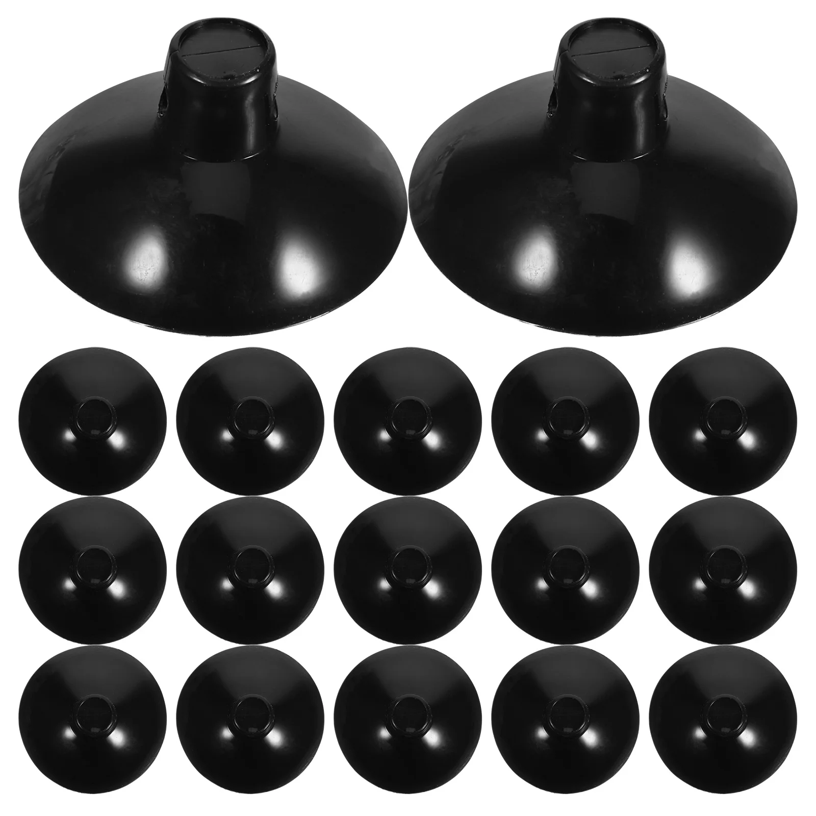 

20Pcs Cable Suction Cups Flat Top Open Clamp for Cable Management Cord Holder Wire Organizer Reusable for Home Office Factory