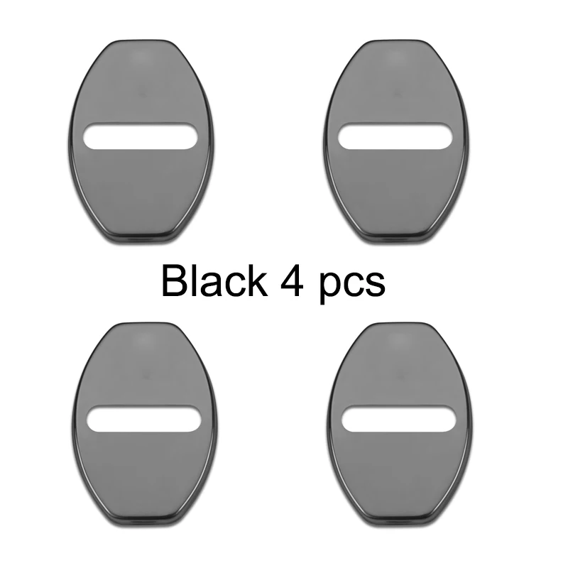 ل Volkswagen VW Golf ID.3 4 5 6 T-Roc تيجوان T-الصليب بولو توران قفل باب السيارة يغطي قبعات واقية حاوية الفولاذ المقاوم للصدأ #6
