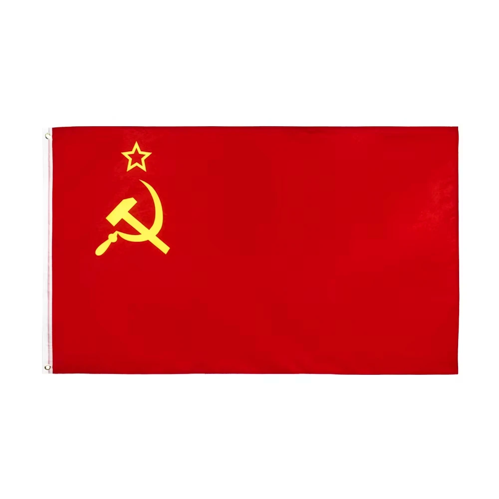 90x150cm Red Revolution Union of Soviet Socialist Republics Indoor Outdoor USSR FLAG