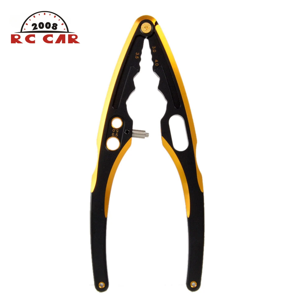 

Alloy Multi-function Shock Absorber Clamp Shaft Pliers Rod Ball Assembly Disassembly Tool for RC 1/8 1/10 Crawler Accessories