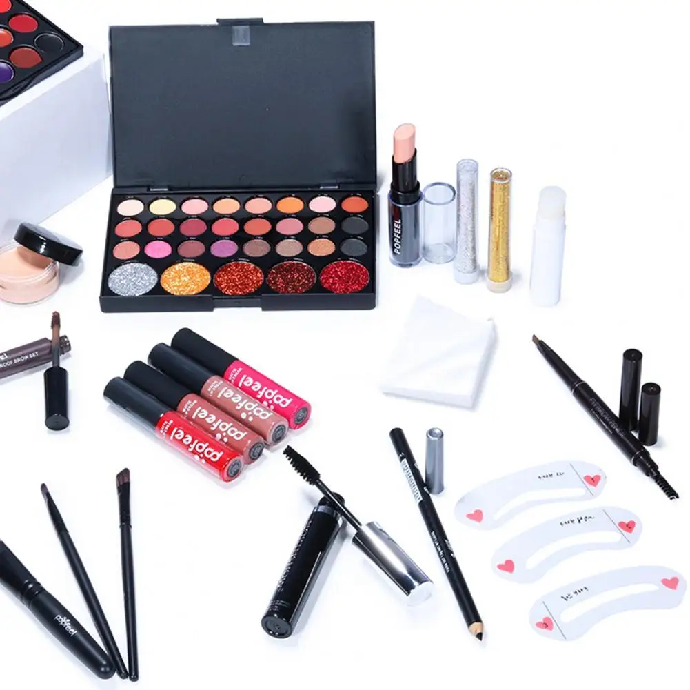 

Makeup Tool Kits 30Pcs/Set Makeup Kit Professional Universal Full Set Cosmetic Combo Set for Novice Makeup Tools & Accessories