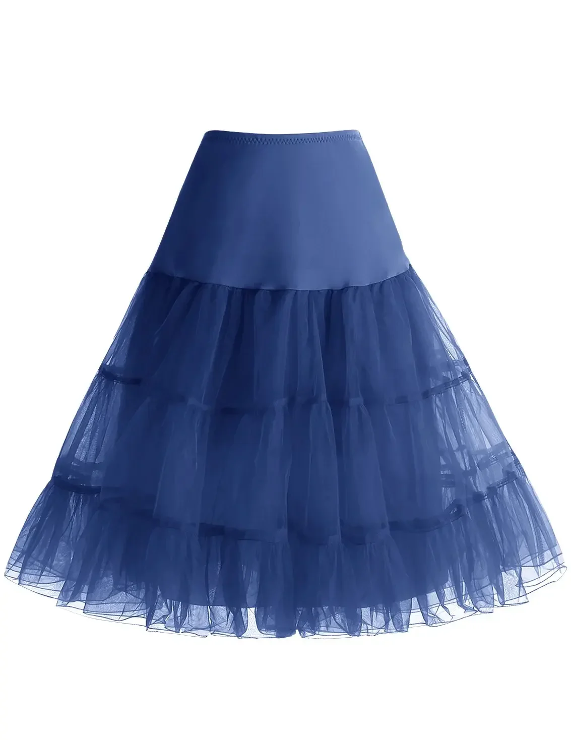 Sensual Looking Fancy Clingy Women's 50s Petticoat Skirt Vintage Tutu Crinoline Underskirt