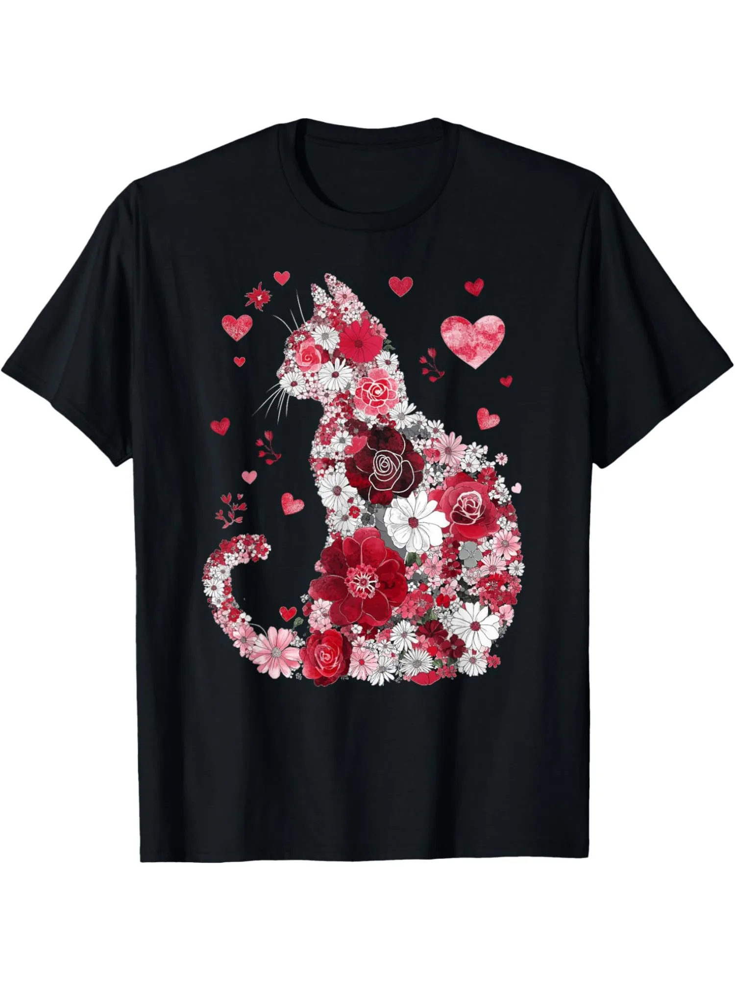 

Happy Meowentine's Day забавная футболка с котом на день Святого Валентина, S-3XL, забавные подарки для мужчин, lwf, 180 г