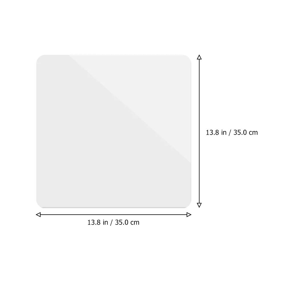 1pc Acrylic Mirror Photography Board For Jewelry Background Props Smooth Reflector Plate Makeup Photo Accessory Reflection Board