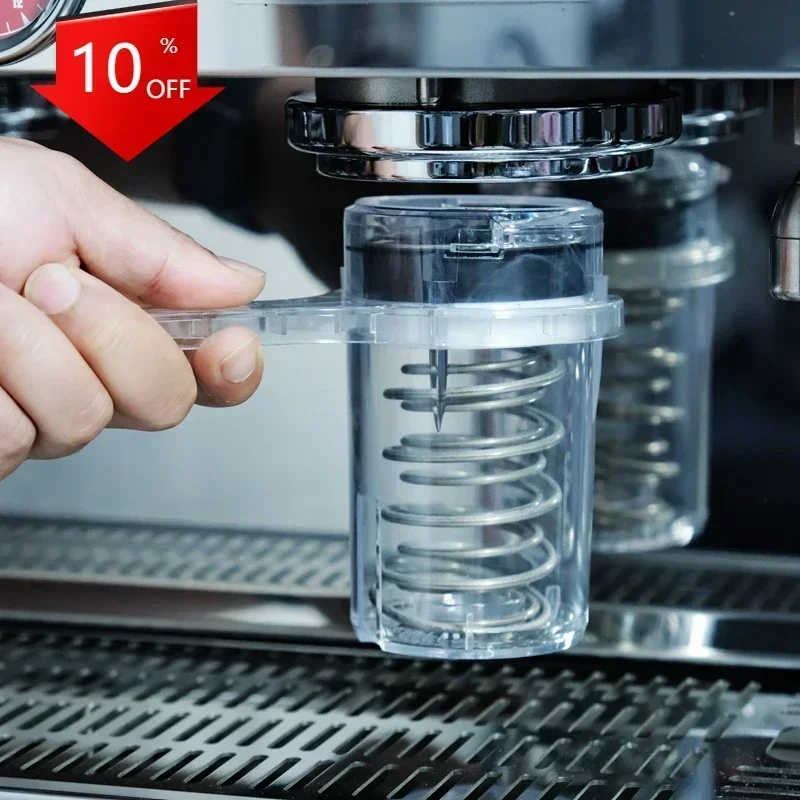 

IN stock Espresso Machine Cleaning Device Spring Clean Coffee machine cleaning tools backflush system