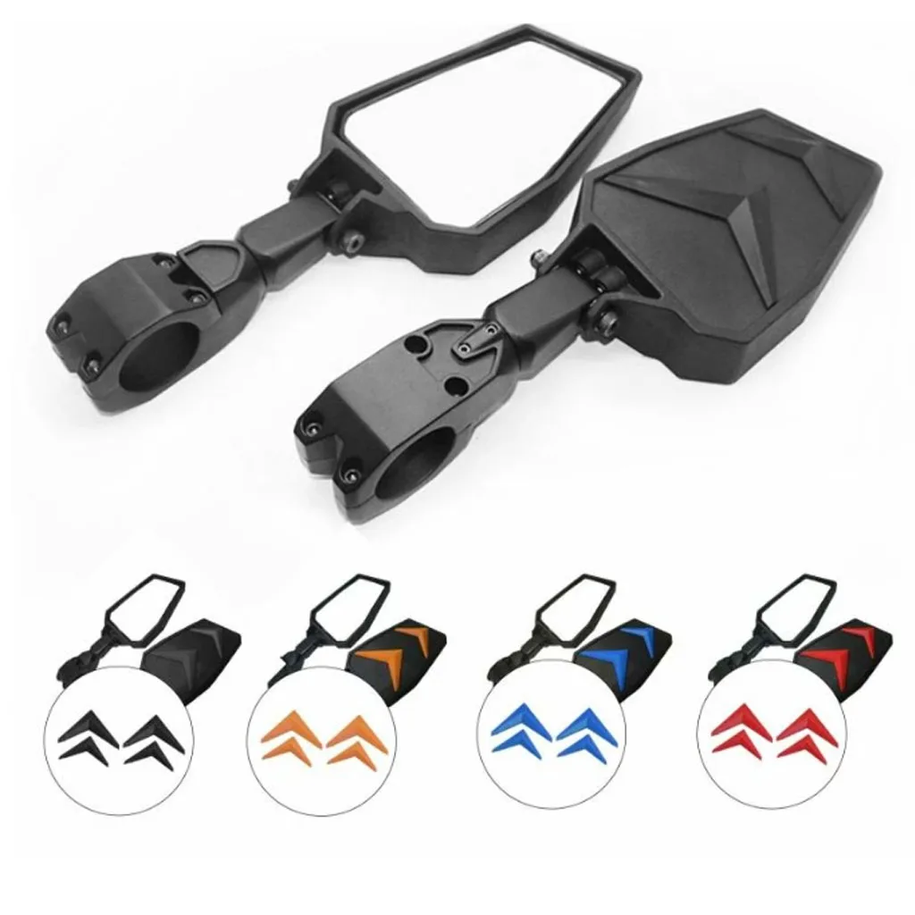 

1.75" ATV UTV Side Rearview Mirror Bar End Universal Adjustable Side Mirrors for Polairs RZR 1000 XP 900 XP1000 XP 1000