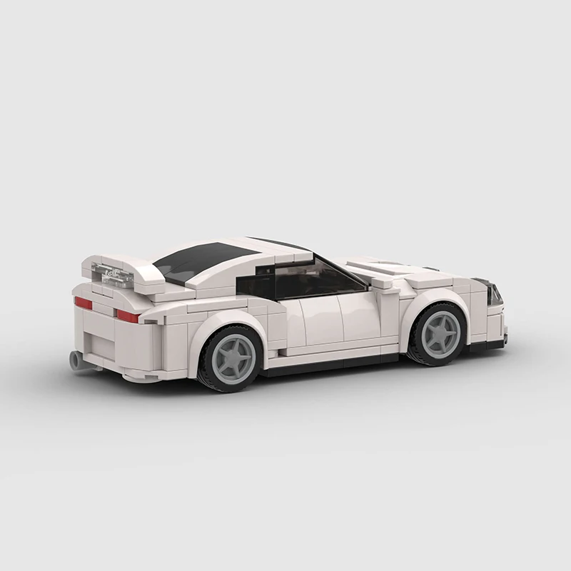 City Car Vehicle Speed Champion Racer MOC Fast & Furious A80 Supra V2 Sports Building Blocks Brick Racing Model Kids Toys Gifts