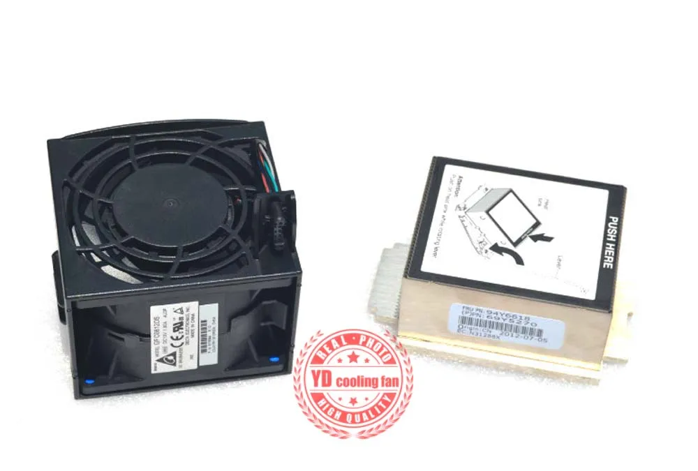 FOR IBM X3650M4 server Upgrade Kit heatsink+fan 81Y6844 94Y6618