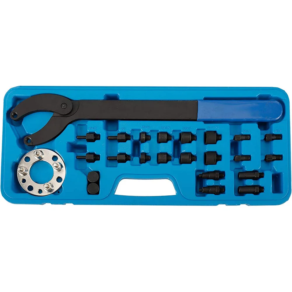 Pulley Holding Tool Set  Camshaft Pulley Holder Timing Locking Sprocket Wrench For VAG  Audi VW A4 A6 A8 3.2 Liter V6